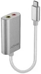 LINDY AV Konverter 42711 [USB-C - Klinke] Silber