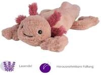 Warmies 15141 - MINIS Axolotl, W&auml;rmestofftier mit herausnehmbarer