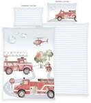 Klaus Hering 2485416063 - babybest&reg; Bettw&auml;sche, Feuerwehr, Made in Green,