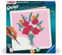 CreArt Adults Trend - Mohnblumenstrau&szlig;
