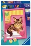 CreArt, Malen nach Zahlen Kinder - Maine-Coon-K&auml;tzchen
