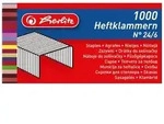 Herlitz Heftklammer No.24/6 verzinkt 1000 St&uuml;ck
