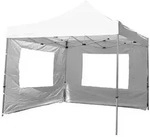 Falt Pavillon 3x3m wei&szlig;+2 Seitenteile