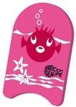 Kickboard Sealife Pinky pink 34x21cm