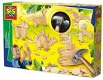 SES CREATIVE Holzarbeitsset Dinosaurier