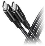 AXAGON USB-C&reg; Kabel USB 2.0 USB-C&reg; Stecker 1m Schwarz BUCM-CM10AB