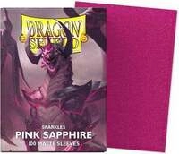Pegasus ART11061 - Dragon Shield: Sparkles Pink Sapphire, 100 Matte Sleeves