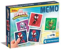 Kinderspiel Marvel Spidey und seine Super-Freunde Memo Kompakt mit 48 Karten
