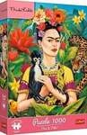 1000 - Trefl Premium Plus - Frida Kahlo: Portr&auml;t im Dschungel