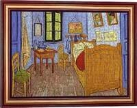 Kunstrahmen Puzzle 500 - Van Goghs Zimmer in Arles, Vincent van Gogh