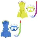 Bestway Schnorchel-Set Crusader Essential Gr&ouml;&szlig;e 24-27 2fach sortiert