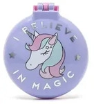 Legami Haarb&uuml;rste mit Spiegel - Nice Hair - Einhorn