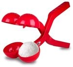 Snow Play Schneeballzange Duo 38cm rot