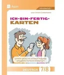 Ich-bin-fertig-Karten Deutsch Klassen 7-8