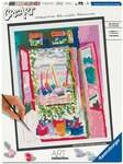 CreArt, Malen nach Zahlen Art Collection - Henri Matisse: Offenes Fenster in