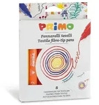 PRIMO Textilmaler, Fasermaler f&uuml;r Textilien, 8er Set