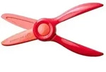 Edding Fiskars Starter Schere ab 2 Jahre, rot