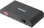 SpeaKa Professional SP-HSAE-100 2 Port HDMI-Splitter mit zus&auml;tzlichem