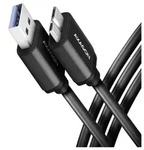 AXAGON USB-C Kabel USB 3.2 Gen1 USB-Micro-B Stecker, USB-A Stecker 1m Schwarz