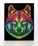 DIAMOND DOTZ - Diamond Painting Neon Wolf