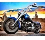 PRACHT Diamond Painting Harley 50x40cm