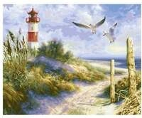 MNZ - D&uuml;nenlandschaft mit Leuchtturm