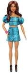 Barbie Fashionista - Teal Animal Print