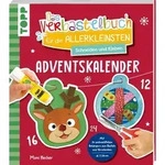 Das Adventskalender-Verbastelbuch f&uuml;r die Allerkleinsten. Schneiden und Kleben.