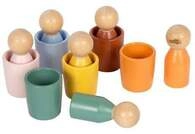 Montessori Sortierbecher mit Figuren