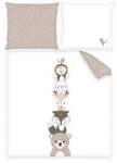 Klaus Hering 2485412212 - babybest&reg; Bettw&auml;sche, Woodland Crew, f&uuml;r Wiege und