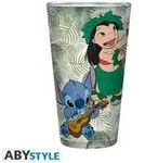 DISNEY - Large Glass - 400ml - Lilo & Stitch