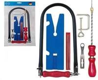 PEBARO 934 - Laubs&auml;ge-Set in T&uuml;te, 12 Teile, Starter-Set