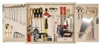 PEBARO 417 - Gro&szlig;er Profi-Werkzeugschrank, 43-teilig