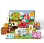 Melissa & Doug Blockables Bauernhof Bauset