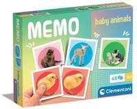 Kinderspiel Disney Tierbabies Memo Kompakt mit 48 Karten