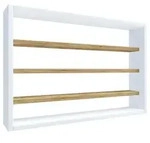 Holz Wandregal Gew&uuml;rzregal Regal K&uuml;che Esaldi M