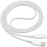 Akyga USB-Kabel USB-C&reg; Stecker, Apple Lightning Stecker 1.00m Wei&szlig; AK-USB-35