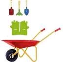 OF - Kinderschubkarre mit Zubeh&ouml;r, Metall