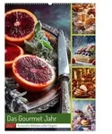 Das Gourmet Jahr (Wandkalender 2027 DIN A2 hoch), CALVENDO Monatskalender