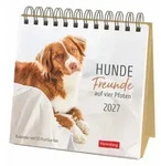 Hunde Premium-Postkartenkalender 2027 - Freunde auf vier Pfoten; Kalender mit 53