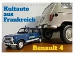 Kultauto aus Frankreich - Renault 4 (Tischkalender 2027 DIN A5 quer), CALVENDO