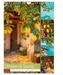 Zitronen & Sonne (Wandkalender 2027 DIN A4 hoch), CALVENDO Monatskalender