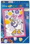 CreArt, Malen nach Zahlen Kinder - Disney Daisy Duck
