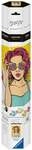 CreArt Canvas Leinwand - PopArt Lady in Pink