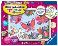 CreArt, Malen nach Zahlen Kinder - Fr&ouml;hliche Schmetterlinge