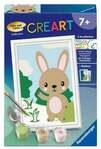 CreArt, Malen nach Zahlen Kinder - S&uuml;&szlig;er Hase