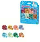 Aquabeads 35089 - Aquarellperlen, 800 Bastelperlen in 8 Aquarellfarben,...