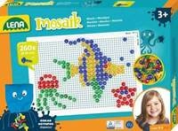 LENA 35626 - Mosaik Set transp. 260, 10 mm, gro&szlig;