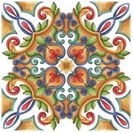 DIAMOND DOTZ - Diamond Painting Portugiesische Fliese