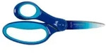 Edding Fiskars Gro&szlig;e Kinderschere ab 8 Jahre, 15 cm Ombre blau, Linksh&auml;nder
